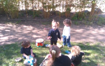 Spring Sunshine and Outdoor Adventures in Bumblebee Room!